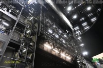 Stahlkonstruktionen und Bühnenzüge bilden einen Teil der technischen Infrastruktur. (Bild: Natalia Siedler)