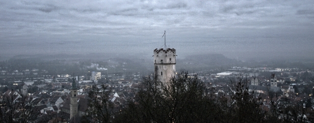 Mehlsack von der Veitsburg aus am Morgen